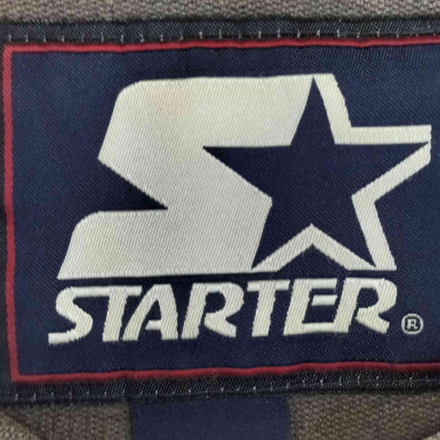 スターター STARTER NBAチームロゴ刺繍 ハーフボタン ヘンリーネックスウェット メンズ import:XL