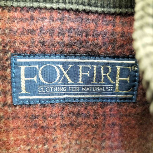 フォックスファイヤー foxfire ウール チェックライナー付属 ハンティングジャケット メンズ JPN:L