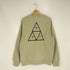 ハフ HUF ESSENTIALS TT CREW トライアングルロゴ クルーネックスウェット メンズ JPN:L