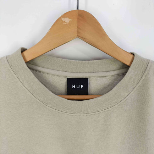 ハフ HUF ESSENTIALS TT CREW トライアングルロゴ クルーネックスウェット メンズ JPN:L