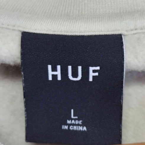 ハフ HUF ESSENTIALS TT CREW トライアングルロゴ クルーネックスウェット メンズ JPN:L