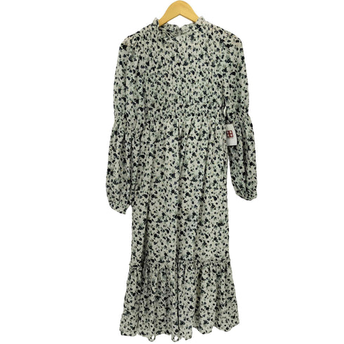 マウジー moussy FOIL PRINT SHIRRING ドレス レディース JPN:1