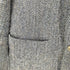 ハリスツイード Harris Tweed 背抜き ヘリンボーン ウール100 2B テーラードジャケット メンズ JPN:46