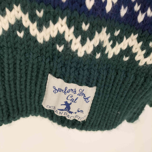 オーシャンパシフィック Ocean Pacific ショールカラー カウチン ジップニット メンズ JPN:M