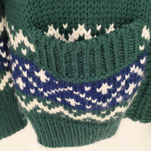 オーシャンパシフィック Ocean Pacific ショールカラー カウチン ジップニット メンズ JPN:M