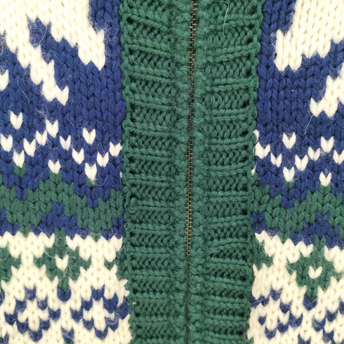 オーシャンパシフィック Ocean Pacific ショールカラー カウチン ジップニット メンズ JPN:M