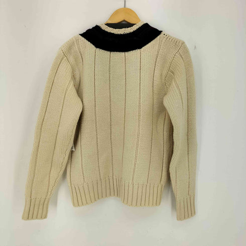 ポロラルフローレン POLO RALPH LAUREN 緑タグ Vネック チルデンニット レディース 160