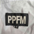 ピーピーエフエム PPFM ウールナイロン ストライプ スラックス メンズ JPN:M