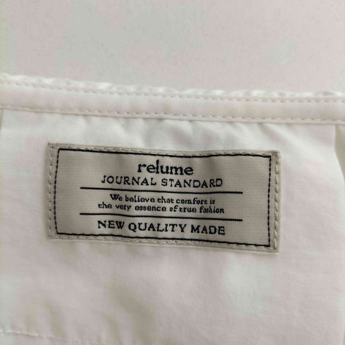 ジャーナルスタンダードレリューム JOURNAL STANDARD relume ビッグカラー 長袖ブラウス レディース