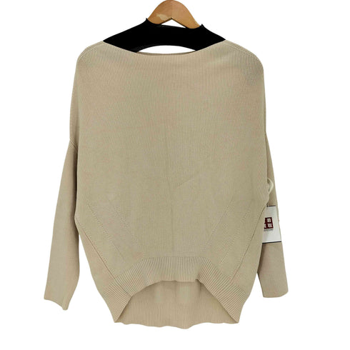 ノーブル Noble 20AW ボートネック プルオーバー リブニット レディース FREE