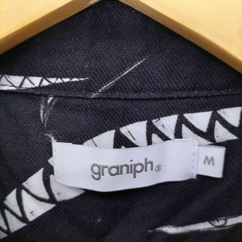 グラニフ graniph 傲慢 シャツ メンズ JPN:M