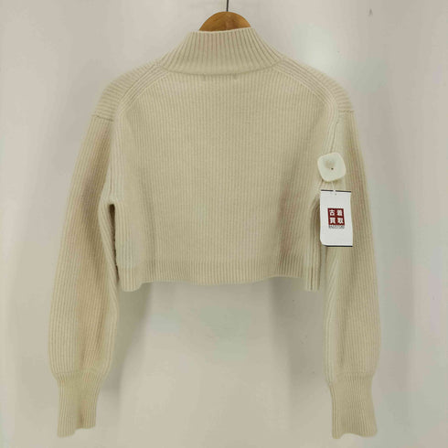アプワイザーリッシェ Apuweiser riche 22AW ウールカシミヤショートニット セーター レディース JPN:2