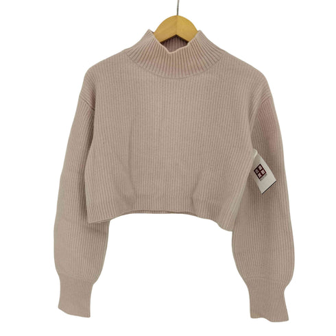 アプワイザーリッシェ Apuweiser riche 22AW ウールカシミヤショートニット セーター レディース JPN:2