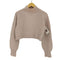 アプワイザーリッシェ Apuweiser riche 22AW ウールカシミヤショートニット セーター レディース JPN:2