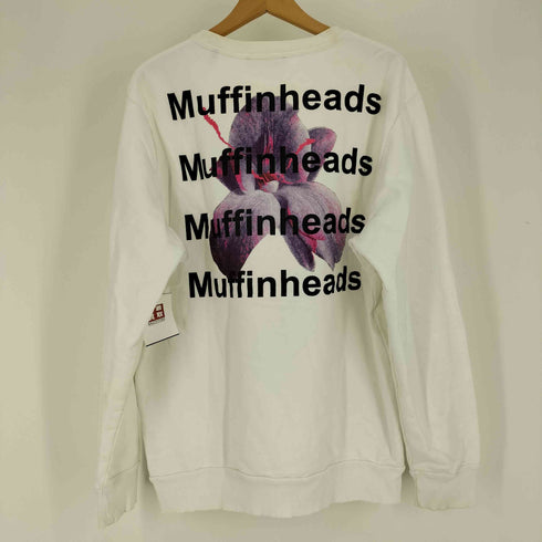 ディーゼル DIESEL KULTUR Muffinheads 両面 プリント クルーネック スウェット メンズ import:M