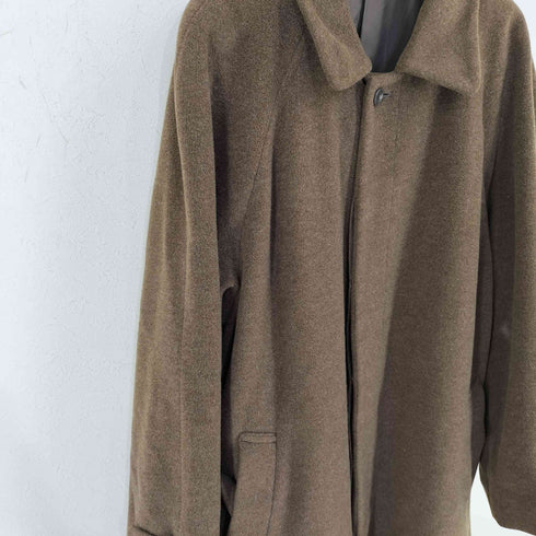 SOPRANI UOMO ウール ベルテッド ステンカラーコート メンズ 48