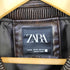 ザラ ZARA FAUX LEATHER BOMBER JACKET メンズ import:XL