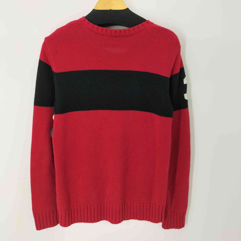 ポロラルフローレン POLO RALPH LAUREN ビッグポニー刺繍 バイカラークルーネックニットセーター メンズ JPN:XL