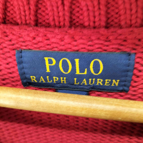 ポロラルフローレン POLO RALPH LAUREN ビッグポニー刺繍 バイカラークルーネックニットセーター メンズ JPN:XL