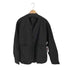 ザラ ZARA コットンナイロン カラーレスジャケット メンズ import:M