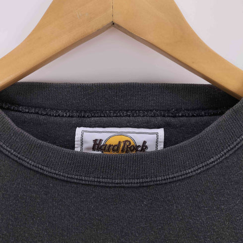 ハードロックカフェ Hard Rock Cafe USA製 LAS VEGAS 刺繍スウェット メンズ import:M