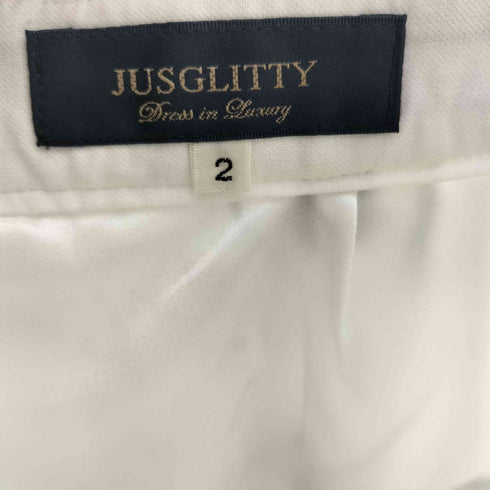 ジャスグリッティー JUSGLITTY 19SS ぼかしフラワースカート レディース JPN:2