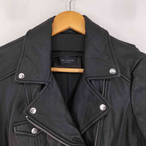 ザラ ZARA ダブルライダースジャケット レディース M