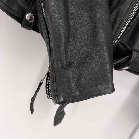 ザラ ZARA ダブルライダースジャケット レディース M