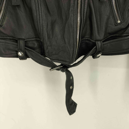 ザラ ZARA ダブルライダースジャケット レディース M