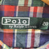 ポロバイラルフローレン Polo by RALPH LAUREN L/S スモールポニー刺繍チェック柄BDシャツ メンズ 20