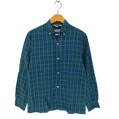 ピルグリム PILGRIM L/S チェック柄 開襟BDシャツ ボックスシルエット メンズ JPN:S