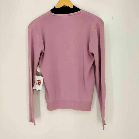 アニエスベー agnes b. PARIS フランス製 ウォッシャブル ボタンカーディガン レディース JPN:2