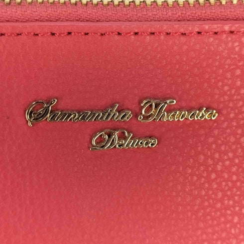 サマンサタバサデラックス Samantha Thavasa DELUXE ロゴ ショルダーバッグ レディース