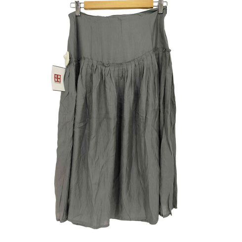 アニエスベー agnes b. PARIS シルク100 フリルスカート レディース JPN:38