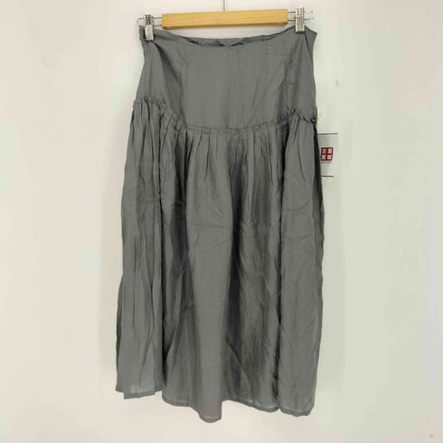 アニエスベー agnes b. PARIS シルク100 フリルスカート レディース JPN:38