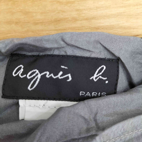 アニエスベー agnes b. PARIS シルク100 フリルスカート レディース JPN:38