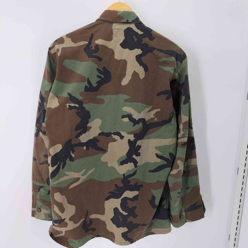 ユーエスアーミー U.S. ARMY 90S 96年製 ウッドランドカモコンバットジャケット ミリタリー BDU メンズ MEDIUM REGULAR