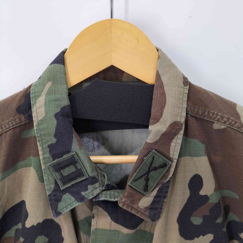 ユーエスアーミー U.S. ARMY 90S 96年製 ウッドランドカモコンバットジャケット ミリタリー BDU メンズ MEDIUM REGULAR