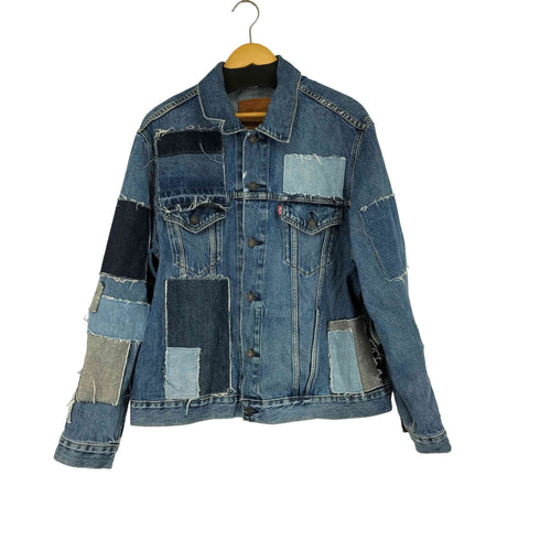 リーバイス Levis ビンテージフィットパッチワークトラッカージャケット メンズ JPN:L