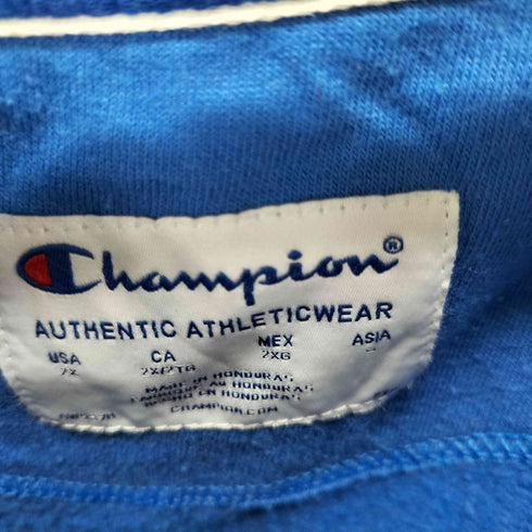 チャンピオン Champion ペイント加工ロゴクルーネックスウェットプルオーバー メンズ 2XL