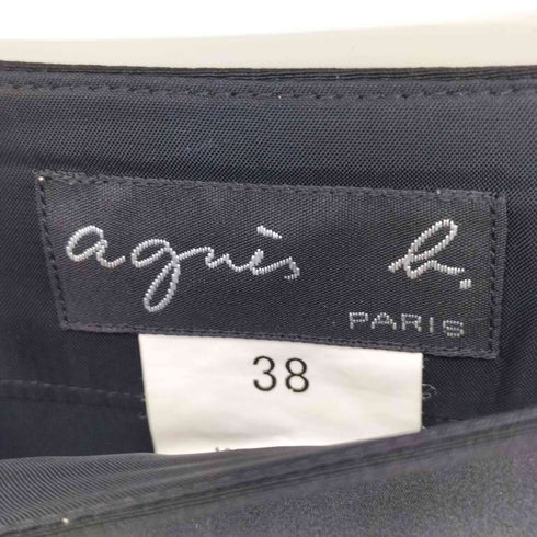 アニエスベー agnes b. PARIS プリーツスカート レディース JPN:38