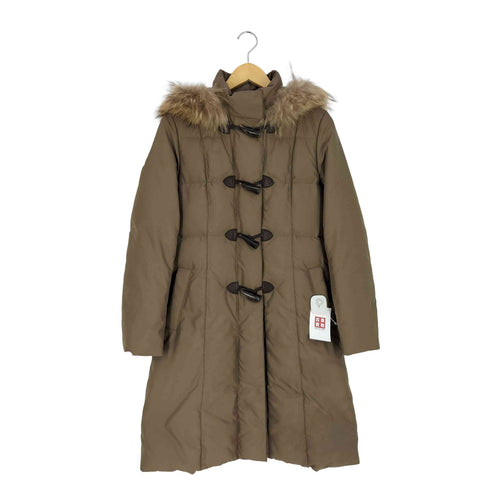 アナイ ANAYI ラクーンファー ダッフル ダウンコート レディース JPN:38