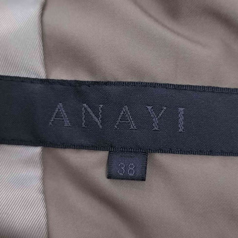 アナイ ANAYI ラクーンファー ダッフル ダウンコート レディース JPN:38