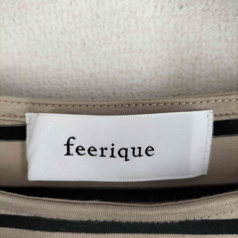 feerique コンパクトボーダー切替プルオーバー レディース 2