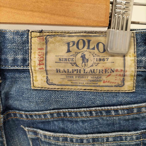 ポロラルフローレン POLO RALPH LAUREN パッチワークリメイクデニム メンズ