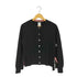 ピーエスポールスミス PS Paul Smith 裾リボン ウールリブニットカーディガン レディース import:M