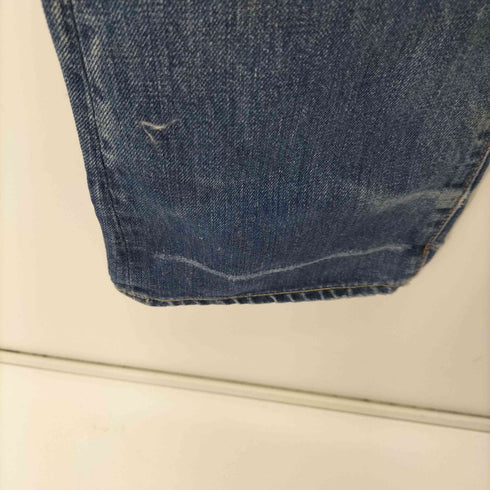 リーバイス Levis 90S 99年製 USA製 ボタン裏J38 ビッグE 555 ダメージデニム 雰囲気 グランジ ステッチ メンズ W28 L32