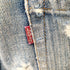 リーバイス Levis 90S 99年製 USA製 ボタン裏J38 ビッグE 555 ダメージデニム 雰囲気 グランジ ステッチ メンズ W28 L32