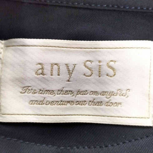 エニィスィス anySiS 蓄熱ライナー付き スプリングソフトツイル トレンチコート レディース JPN:2