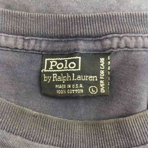 ポロバイラルフローレン Polo by RALPH LAUREN S/S SUMMER プリントTシャツ メンズ JPN:L